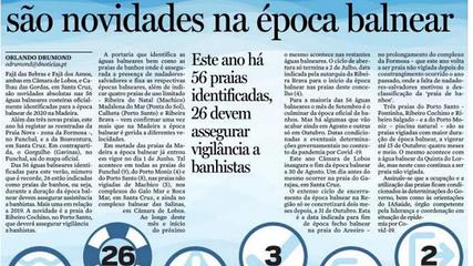Imprensa | Diário de Noticias da Madeira