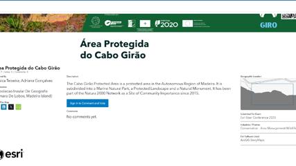 StoryMap da Área Protegida do Cabo Girão